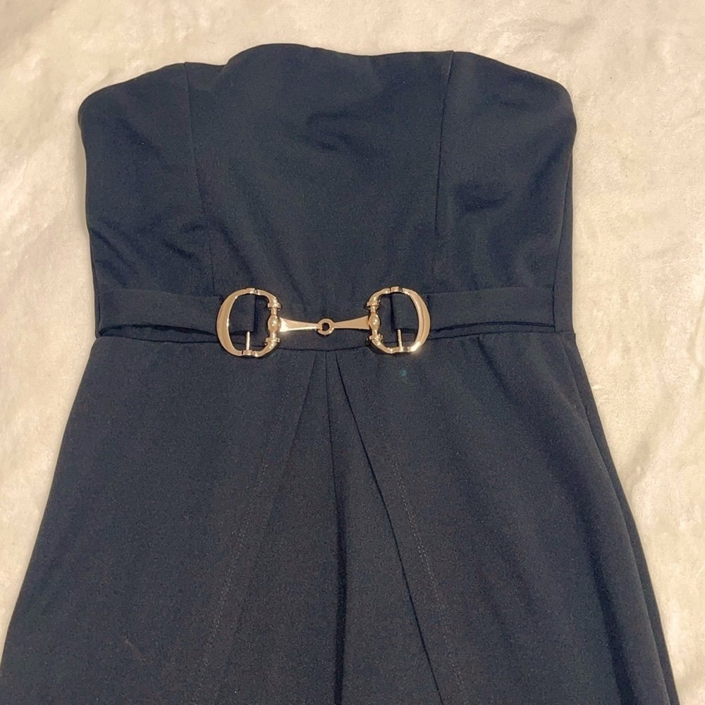 Charlotte Russe Black large jump suit
